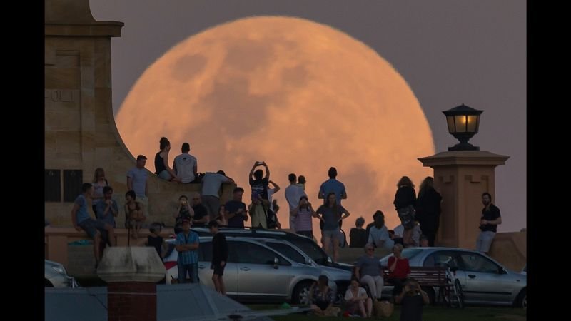 Brightest supermoon since 1948