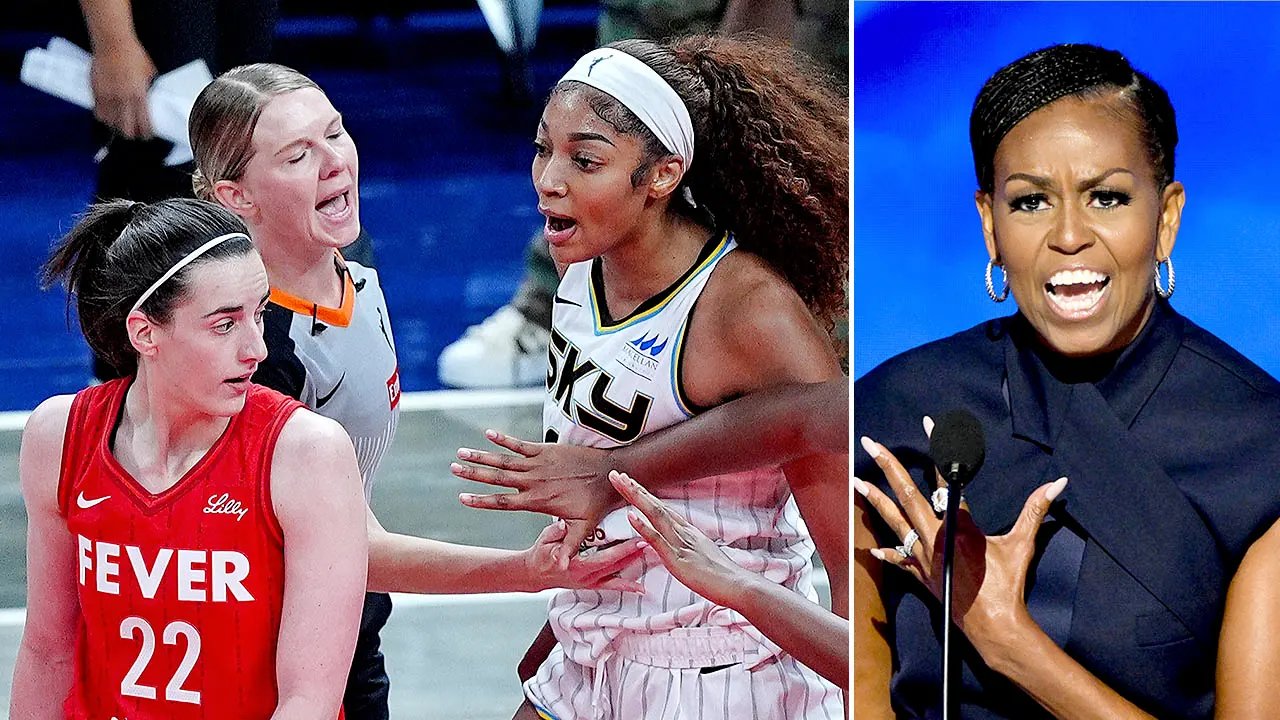 Michelle Obama weighs in on Caitlin Clark-Angel Reese WNBA rivalry