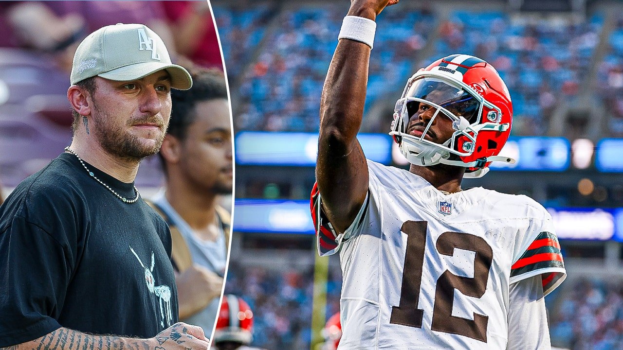 Johnny Manziel offers quarterback advice to Browns rookie Shedeur Sanders