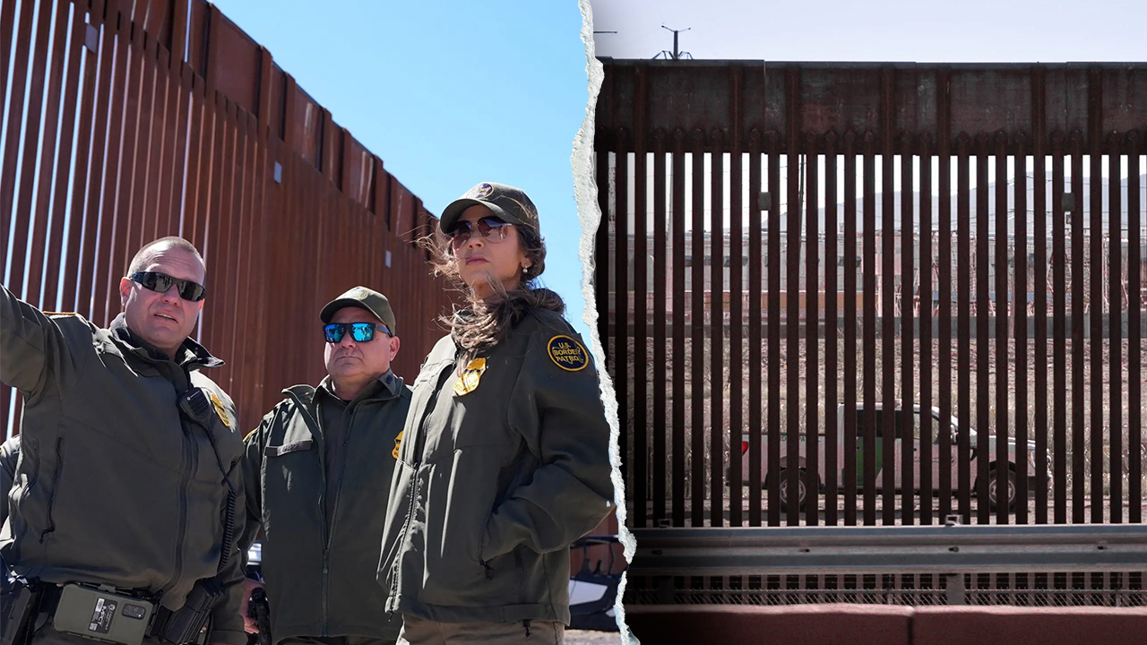 Entire border wall to be painted black at president’s request, says DHS lead